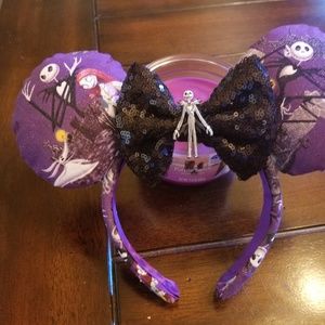 Handmade Jack skeleton ears